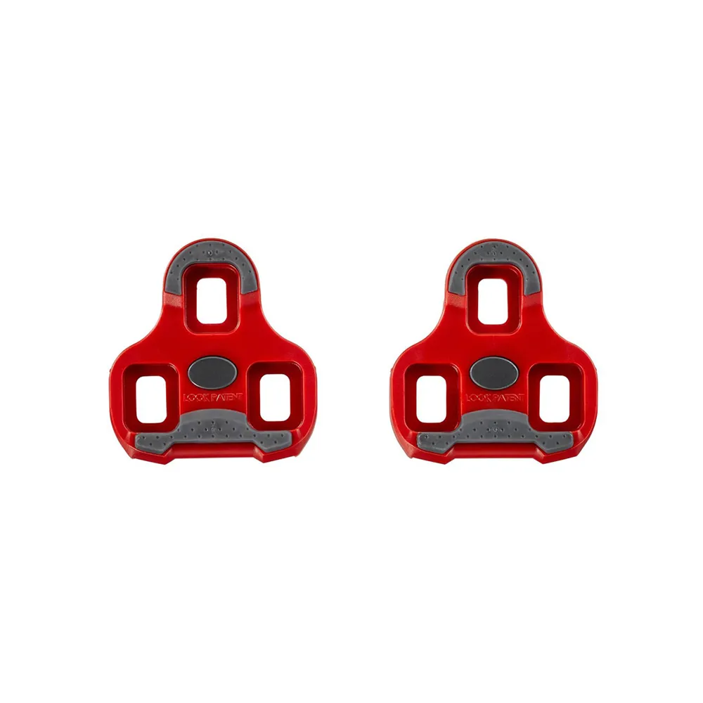 uPRISE Bikes Look Keo Grip 9 Degrees Road Pedal Cleats - Red | Price match, 365 day returns, 18-Month Warranty, Finance Available & Free UK Delivery