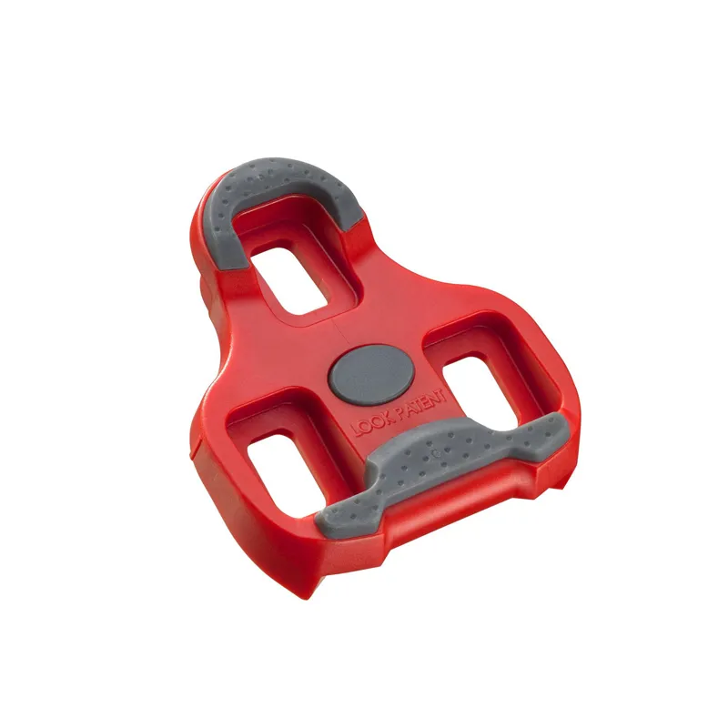 Look Keo Grip 9 Degrees Road Pedal Cleats - Red-2