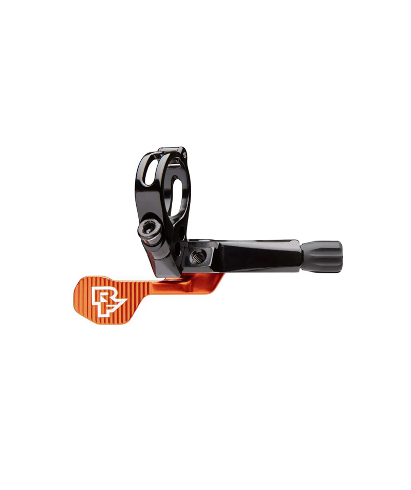 Race Face Turbine R 1x Dropper Seatpost Lever - Black/Orange-1