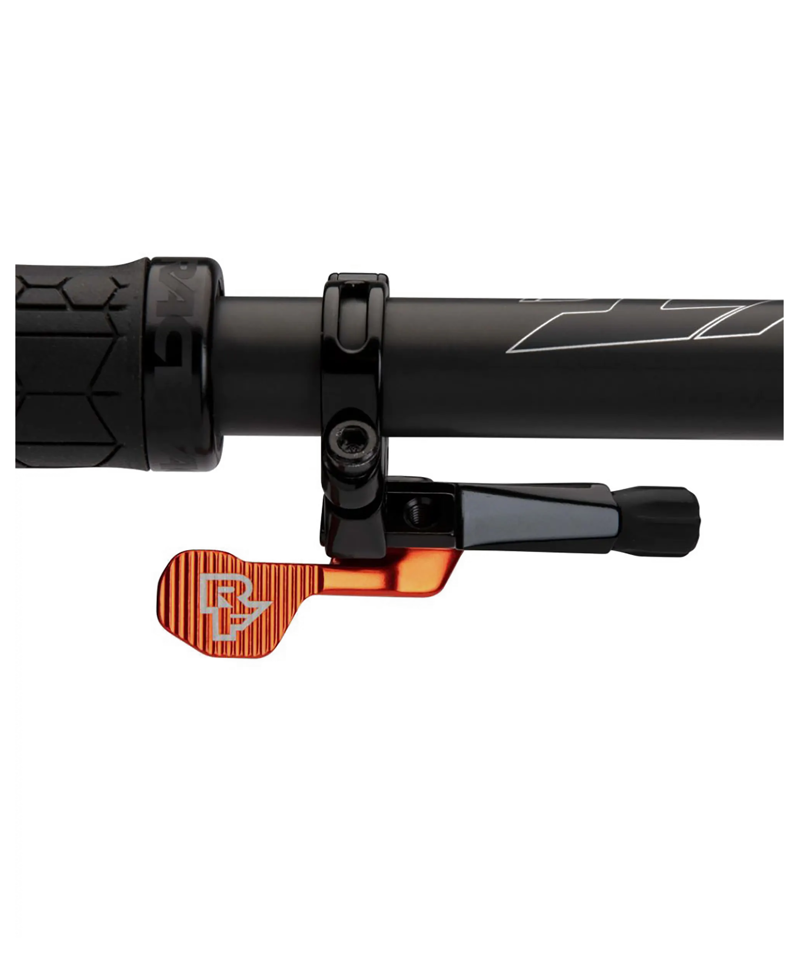 Race Face Turbine R 1x Dropper Seatpost Lever - Black/Orange-3