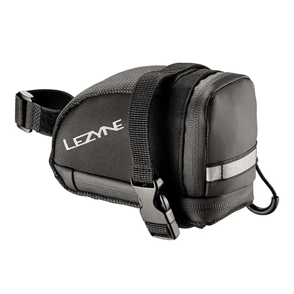 uPRISE Bikes Lezyne EX Caddy Saddle Bag - Black | Price match, 365 day return s, 18-Month Warranty, Finance Available & Free UK Delivery