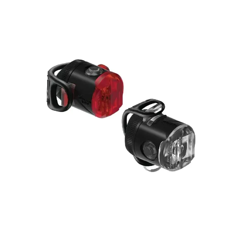 uPRISE Bikes Lezyne Femto USB C Drive Light Set - Black | Price match, 365 day return s, 18-Month Warranty, Finance Available & Free UK Delivery