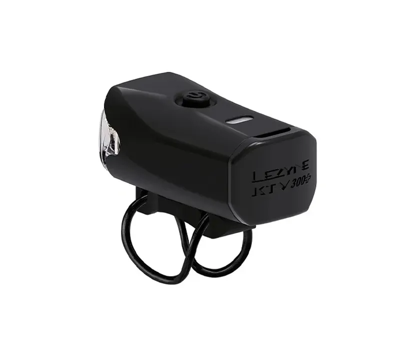 Lezyne KTV Drive 300+ USB Front Light - Black -2