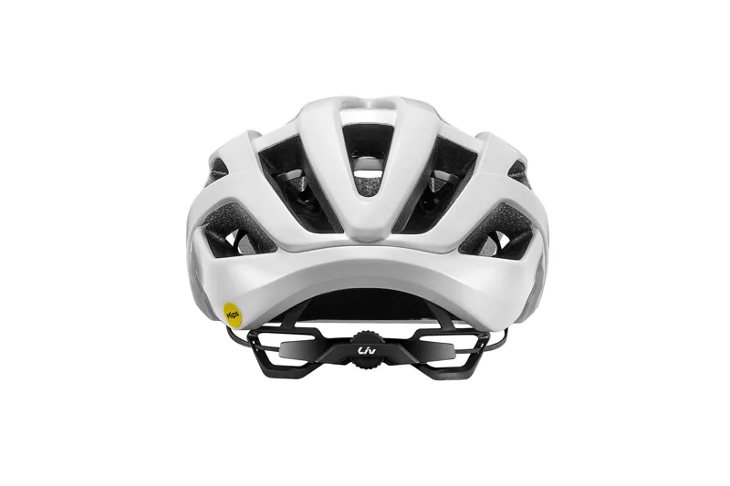 Liv Rev Comp Mips Women's Road Helmet - Metallic White-4