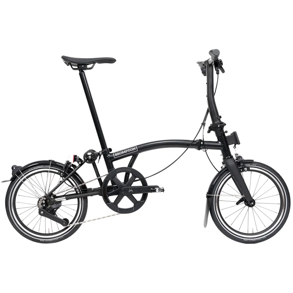 uPRISE Bikes Brompton P line V2 12 Speed Low Bar 2026 Folding Bike - Matt Black | Price match, 365 day returns, 18-Month Warranty, Finance Available & Free UK Delivery