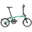 Brompton P line V2 12 Speed Mid Bar 2026 Folding Bike - Palm Green