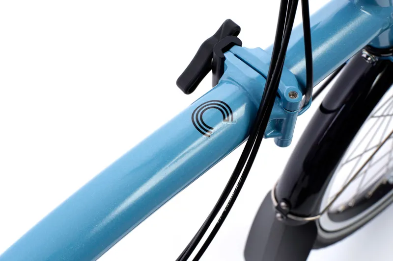 Brompton C Line 12 Speed Mid Bar 2026 Folding Bike - Cloud Metallic-4