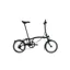 Brompton C Line 12 Speed Mid Bar 2026 Folding Bike - Black Matt