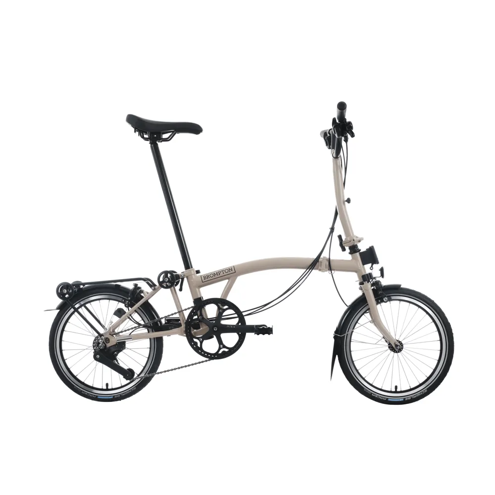 uPRISE Bikes Brompton M12L C Line 12 Speed 2025 Folding Bike - Dune Sand | Price match, 365 day return s, 18-Month Warranty, Finance Available & Free UK Delivery