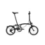 Brompton C Line 4 Speed Mid Bar 2026 Folding Bike - Matt Black