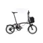 Brompton P Line 4 Speed Mid Bar 2026 Electric Folding Bike - Red Plum