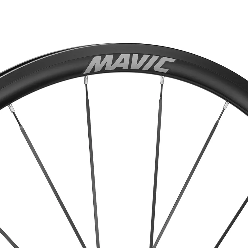 Mavic Ellipse II Track Rim Brake Rear Road Wheel - Black-1