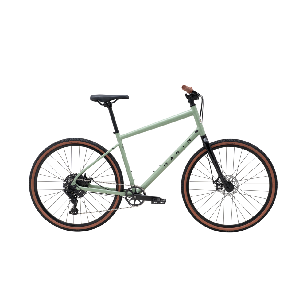uPRISE Bikes Marin Kentfield 2 2026 Hybrid Bike - Sage Green | Price match, 365 day return s, 18-Month Warranty, Finance Available & Free UK Delivery