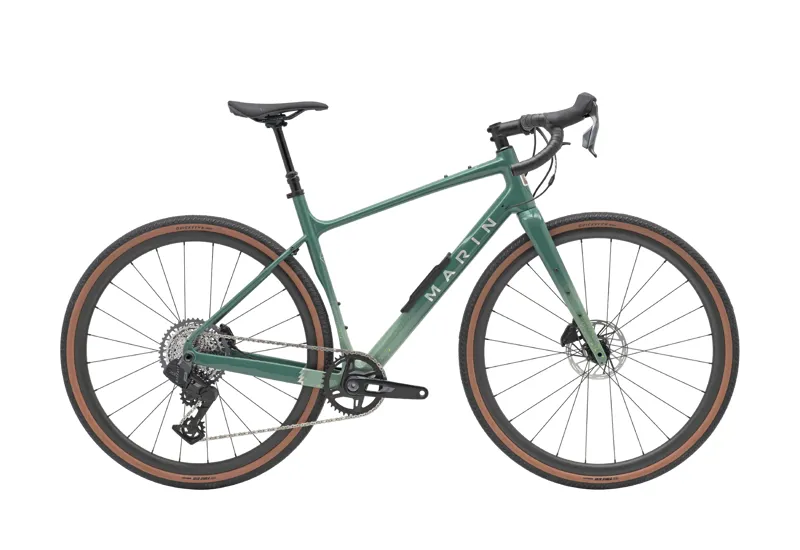 Marin Headlands 3 2026 Carbon Gravel Road Bike - Green Fade