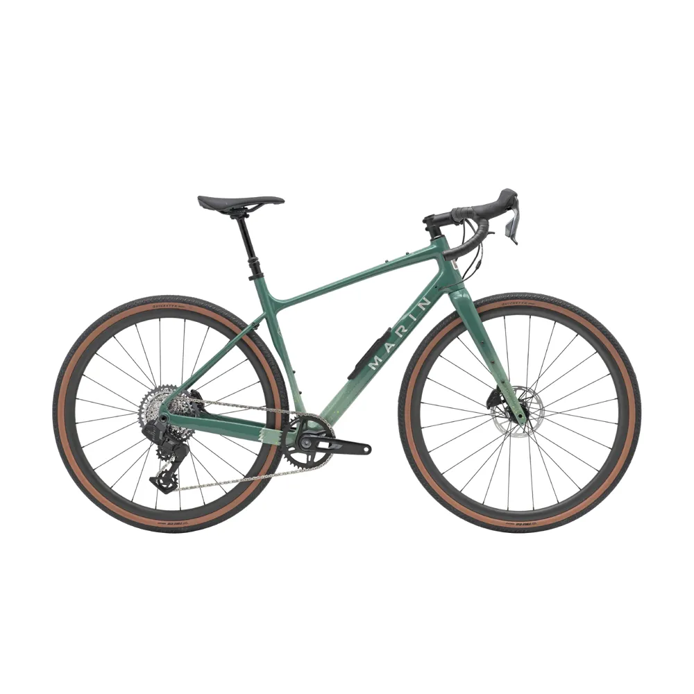 uPRISE Bikes Marin Headlands 3 2026 Carbon Gravel Road Bike - Green Fade | Price match, 365 day return s, 18-Month Warranty, Finance Available & Free UK Delivery