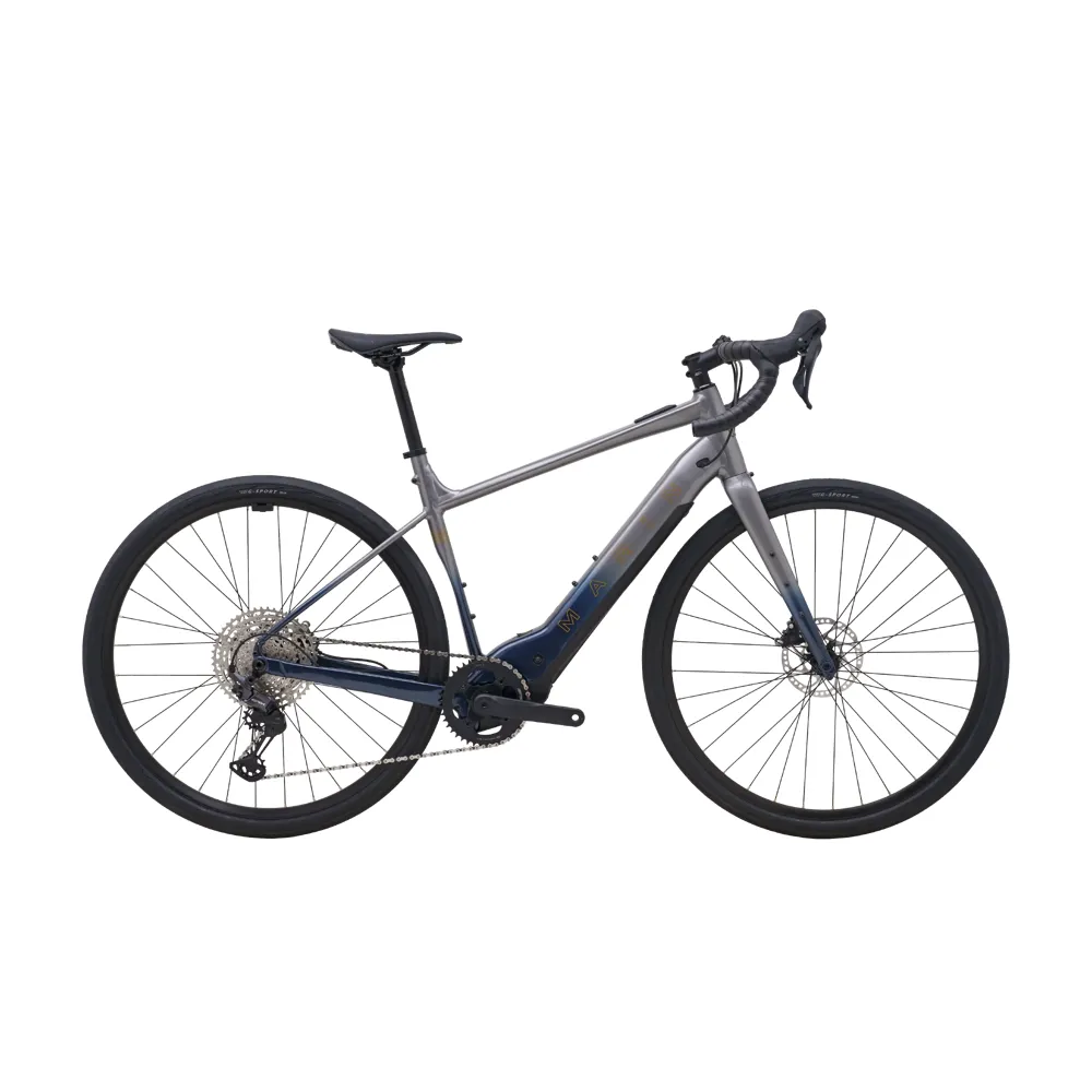 uPRISE Bikes Marin Lombard E1 2026 Electric Gravel Road Bike - Blue Charcoal | Price match, 365 day return s, 18-Month Warranty, Finance Available & Free UK Delivery