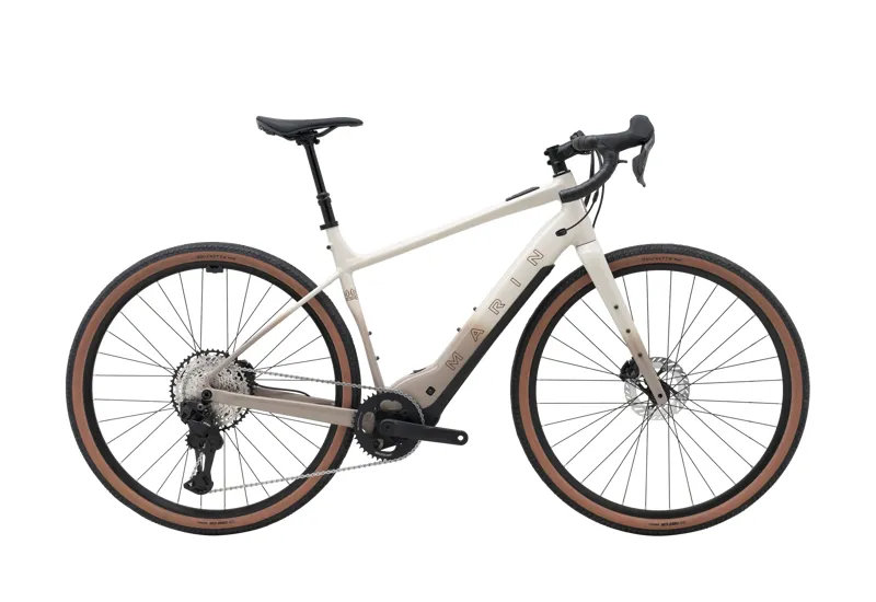 Marin Lombard E2 2026 Electric Gravel Road Bike - Off White