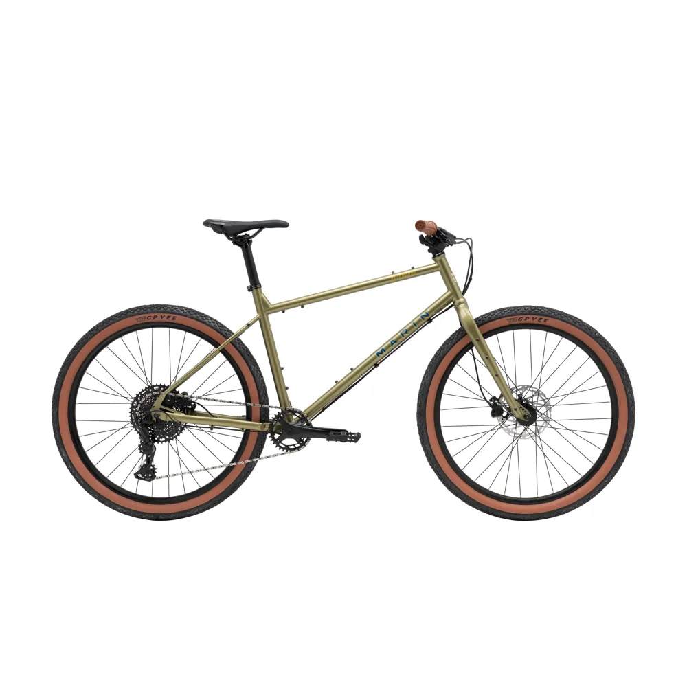 uPRISE Bikes Marin Muirwoods 27.5 inch 2026 Hybrid Bike - Gold | Price match, 365 day returns, 18-Month Warranty, Finance Available & Free UK Delivery