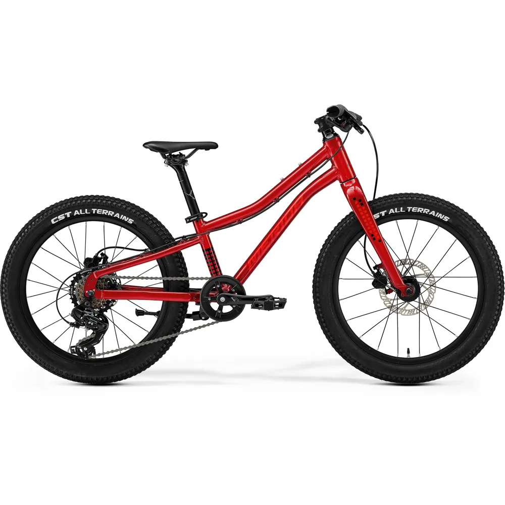 uPRISE Bikes Merida Matts J.20+ 20w 2025 Kids Bike - Dark Red/Red/Black | Price match, 365 day return s, 18-Month Warranty, Finance Available & Free UK Delivery