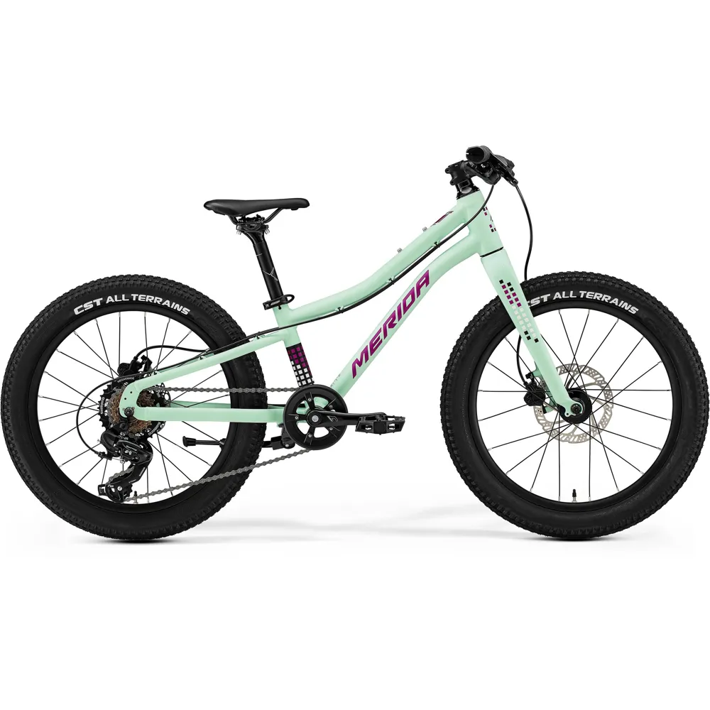 uPRISE Bikes Merida Matts J.20+ 20w 2025 Kids Bike - Mint/Purple/White/Black | Price match, 365 day return s, 18-Month Warranty, Finance Available & Free UK Delivery