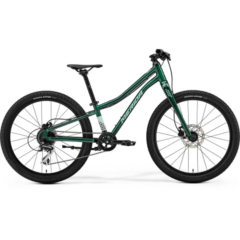 uPRISE Bikes Merida Matts J.24+ 24w 2025 Junior Fat Bike - Green/Turquoise | Price match, 365 day return s, 18-Month Warranty, Finance Available & Free UK Delivery