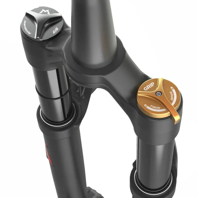 Marzocchi Bomber DJ GRIP Tapered 26 100mm 20TA 37mm MTB Fork - Black-3