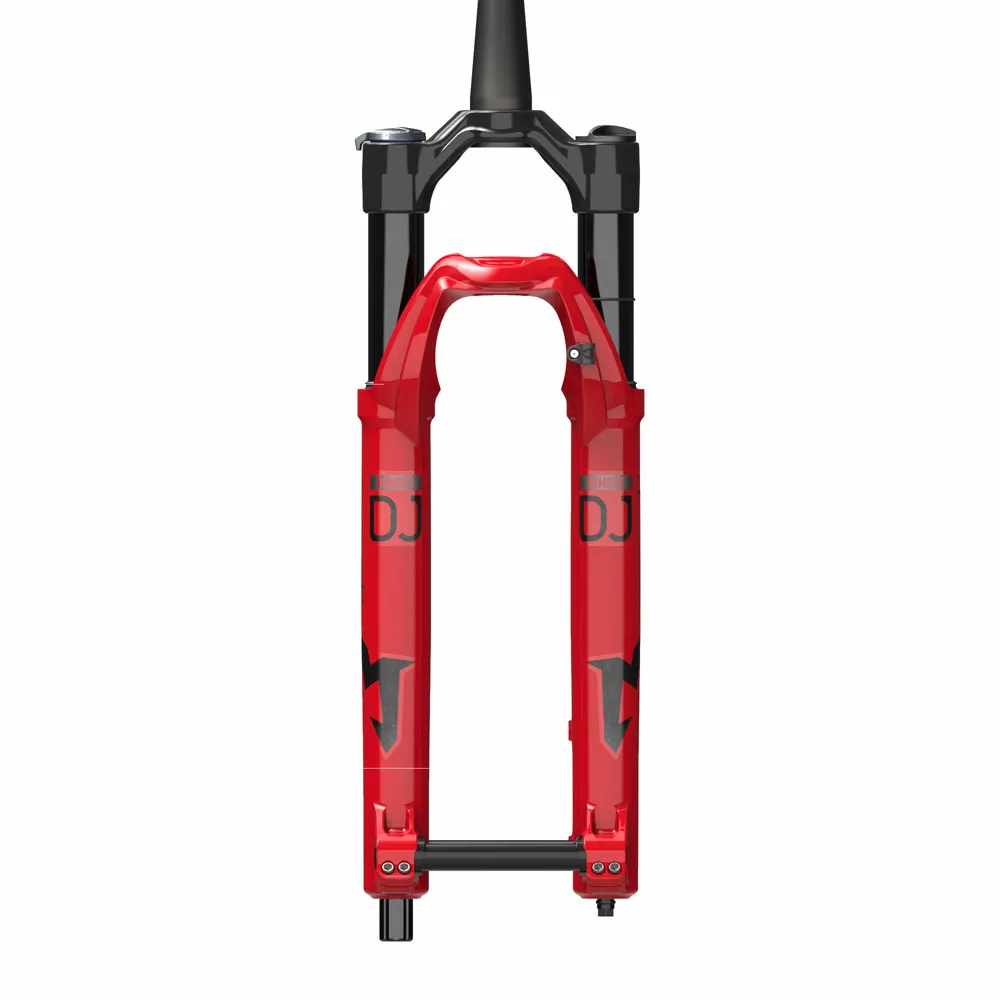 uPRISE Bikes Marzocchi Bomber DJ GRIP Tapered 26 100mm 20TA 37mm MTB Fork - Red | Price match, 365 day return s, 18-Month Warranty, Finance Available & Free UK Delivery