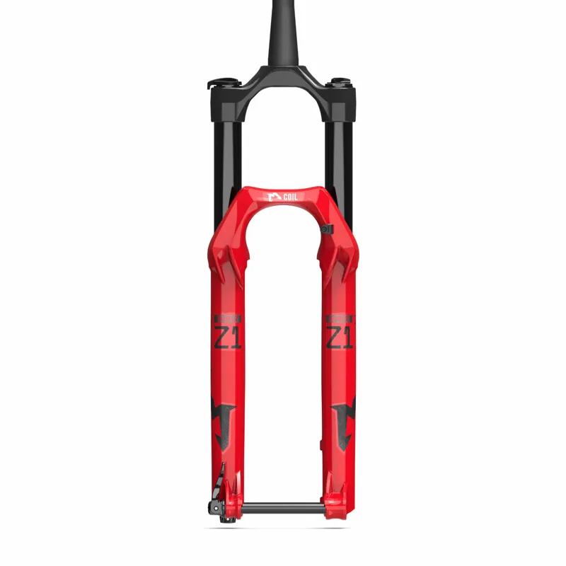 Marzocchi Bomber Z1 Coil RAIL Tapered 29er 160mm 15QR110 44mm Fork Red