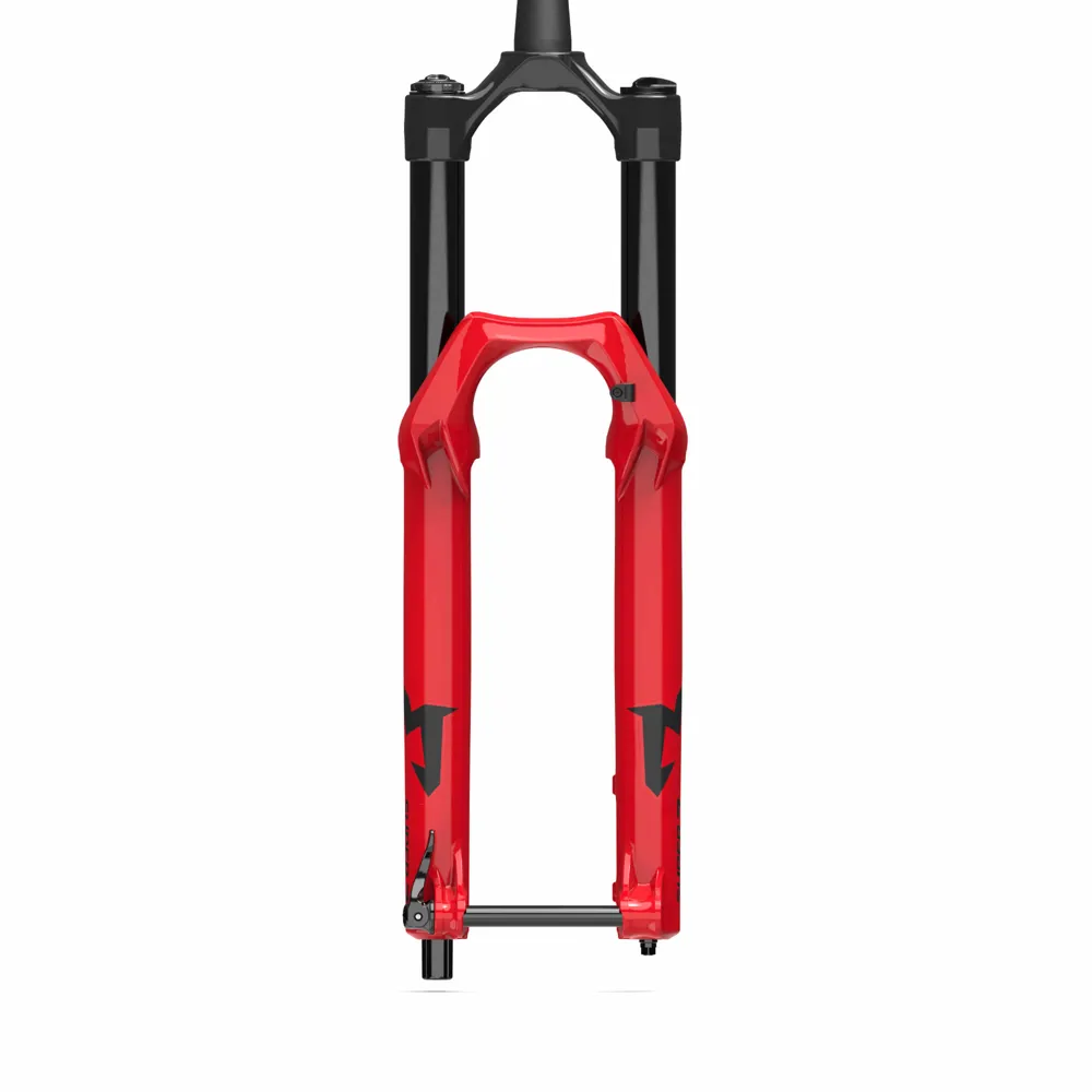 uPRISE Bikes Marzocchi Super Z GRIP X Tapered 29er 180mm 15QR110 44mm Fork - Red | Price match, 365 day return s, 18-Month Warranty, Finance Available & Free UK Delivery