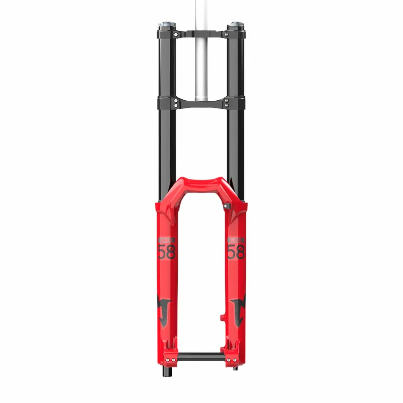 Marzocchi Bomber 58 GRIP 27.5 203mm 20x110 TA  51mm MTB Fork - Red