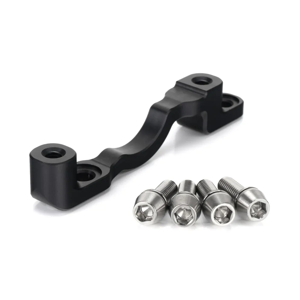 uPRISE Bikes Hel HEL Advocate +43mm Post Mount Adapter Titanium Bolt Kit - Black | Price match, 365 day return s, 18-Month Warranty, Finance Available & Free UK Delivery