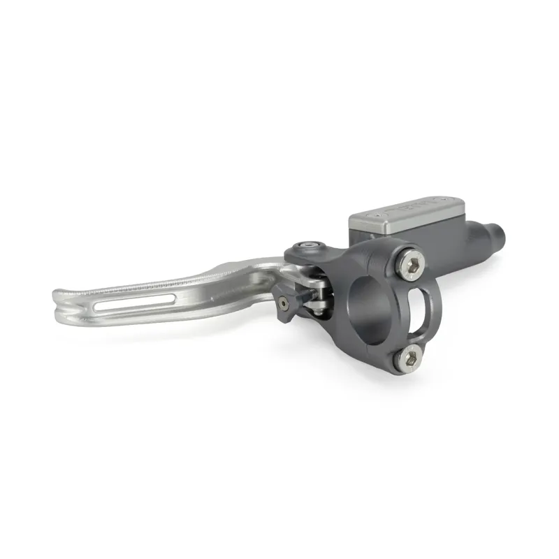 HEL Advocate 4-Piston Hydraulic Disc Brake System - Grey/Silver/Clear-1