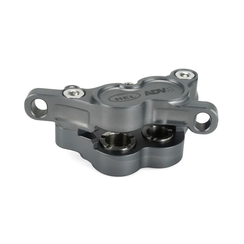HEL Advocate 4-Piston Hydraulic Disc Brake System - Grey/Silver/Clear-4