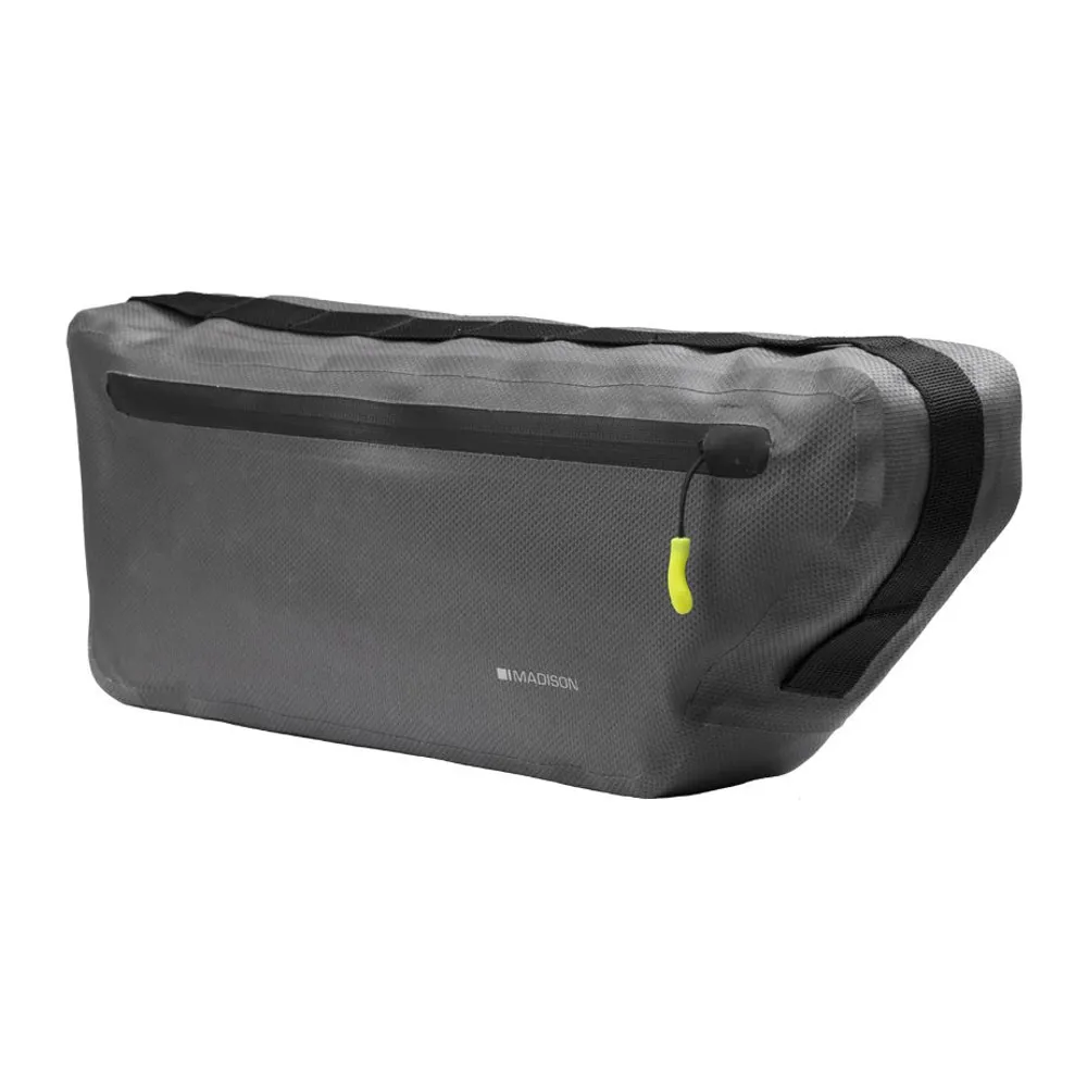 uPRISE Bikes Madison Caribou Waterproof Frame Bag - Grey - Large | Price match, 365 day return s, 18-Month Warranty, Finance Available & Free UK Delivery