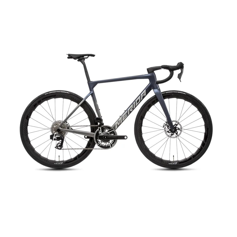 uPRISE Bikes Merida Scultura 10K 2025 Carbon Road Bike - Silk Blue/Grey | Price match, 365 day return s, 18-Month Warranty, Finance Available & Free UK Delivery