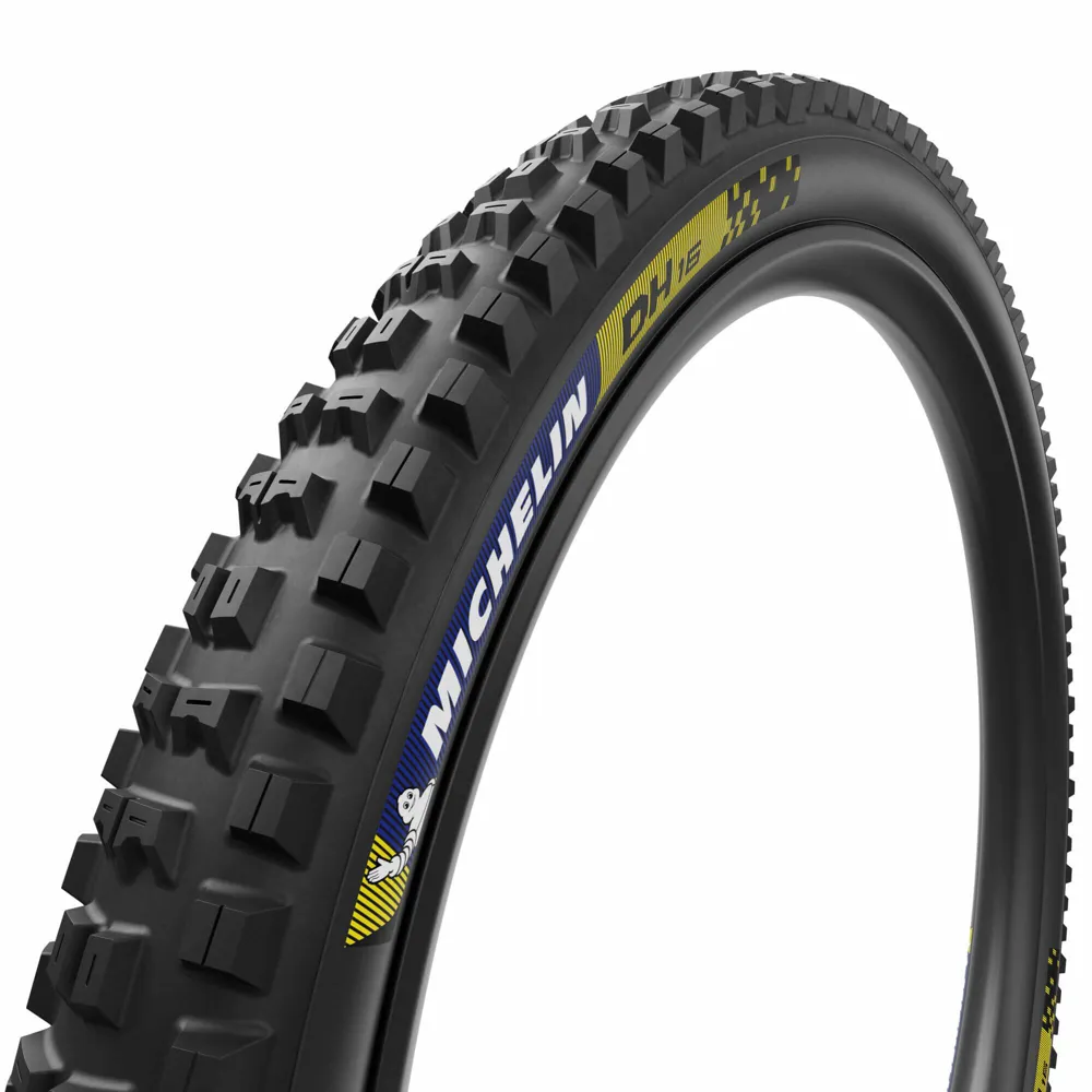 uPRISE Bikes Michelin DH16 Racing Line 29 x 2.40 TLR MTB Tyre - Blue/Yellow | Price match, 365 day return s, 18-Month Warranty, Finance Available & Free UK Delivery