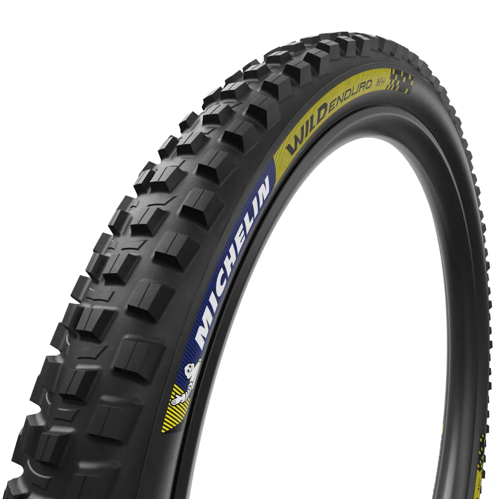 uPRISE Bikes Michelin Wild Enduro MH Racing Line 27.5x2.50 TLR MTB Tyre - Blue/Yellow | Price match, 365 day return s, 18-Month Warranty, Finance Available & Free UK Delivery