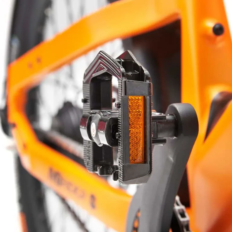 Mirider 24 Compact Electric Hybrid Bike - Ember Orange-6