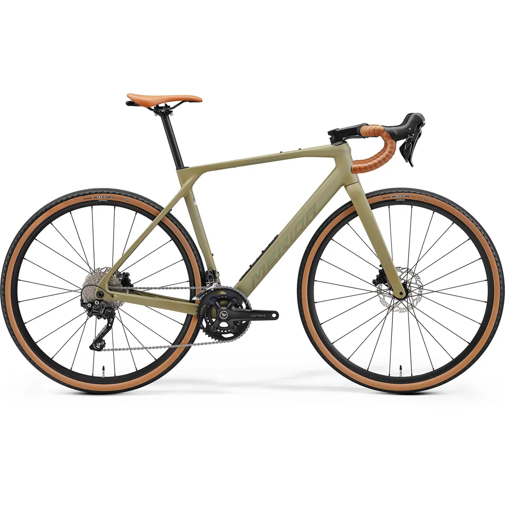 uPRISE Bikes Merida Mission 4000 2026 Carbon Gravel Road Bike - Low Key Green | Price match, 365 day return s, 18-Month Warranty, Finance Available & Free UK Delivery