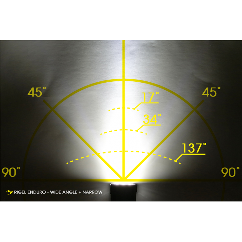 Moon Rigel Enduro 2600 Limens Rechargeable Front Light - Black-3