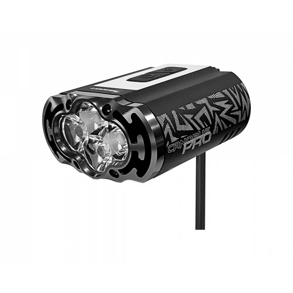 uPRISE Bikes Moon Canopus Pro 6000 Lumens Rechargeable Front Light - Black | Price match, 365 day return s, 18-Month Warranty, Finance Available & Free UK Delivery
