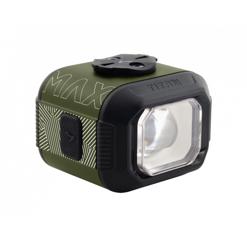 Moon Titan Max 1700 Front Light - 1700 Lumes - Green