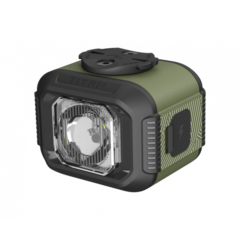 Moon Titan Mini 700 Front Light - 700 Lumens - Green