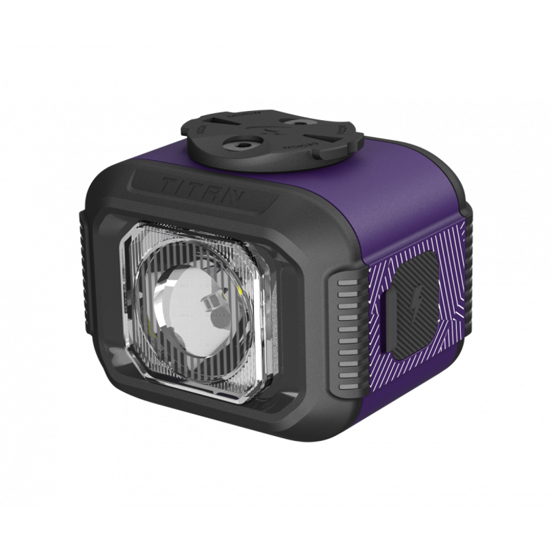 Moon Titan Mini 700 Front Light - 700 Lumens - Purple