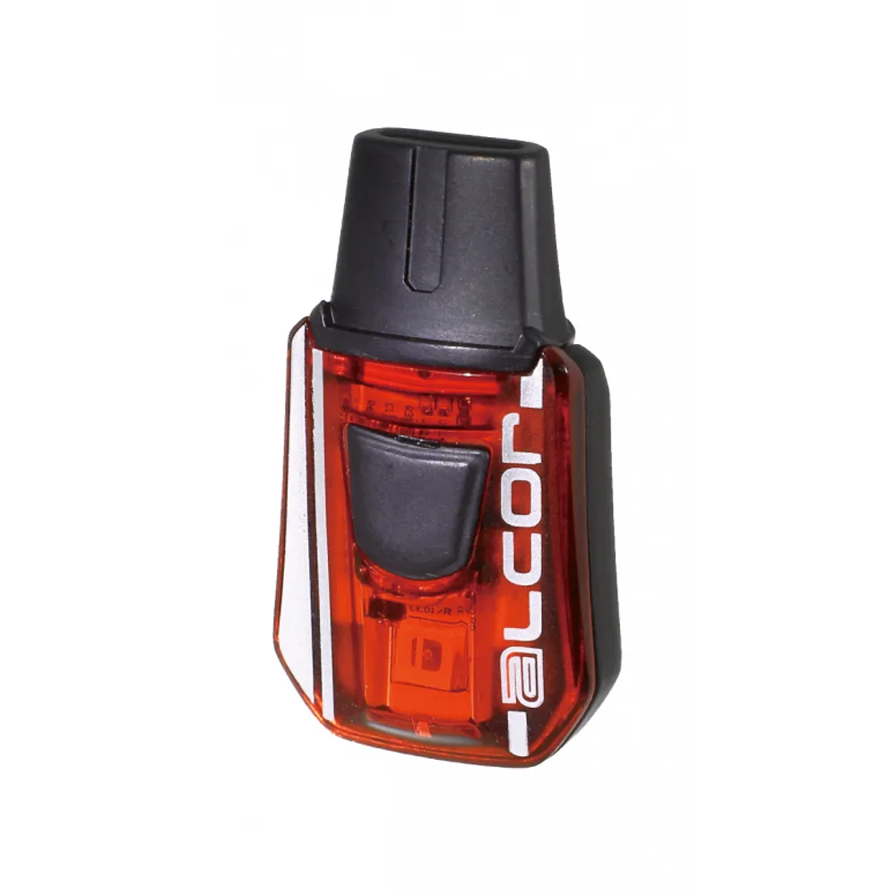uPRISE Bikes Moon Alcor 15 Lumens Rechargeable Rear Light - Black/Red | Price match, 365 day return s, 18-Month Warranty, Finance Available & Free UK Delivery