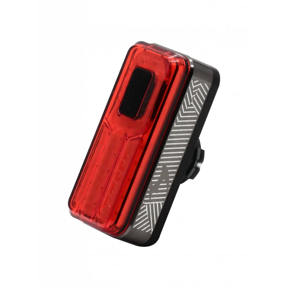 uPRISE Bikes Moon Helix Lite 100 Lumens Rechargeable Rear Light - Black/Red | Price match, 365 day return s, 18-Month Warranty, Finance Available & Free UK Delivery