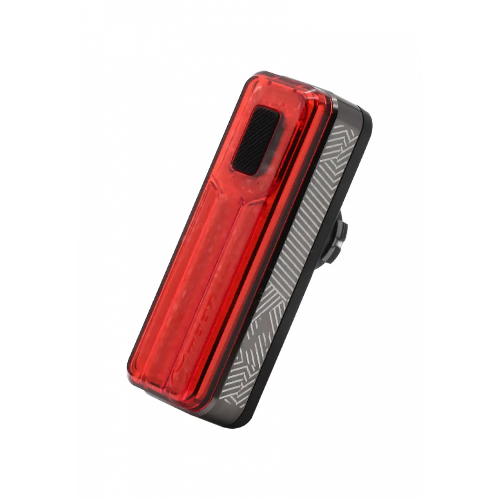 uPRISE Bikes Moon Helix Pro 150 Lumens Rechargeable Rear Light - Black/Red | Price match, 365 day return s, 18-Month Warranty, Finance Available & Free UK Delivery