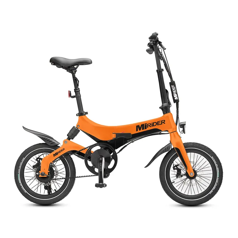 Mirider GB3 16w 3 Speed 2025 Folding Electric Bike - Ember Orange