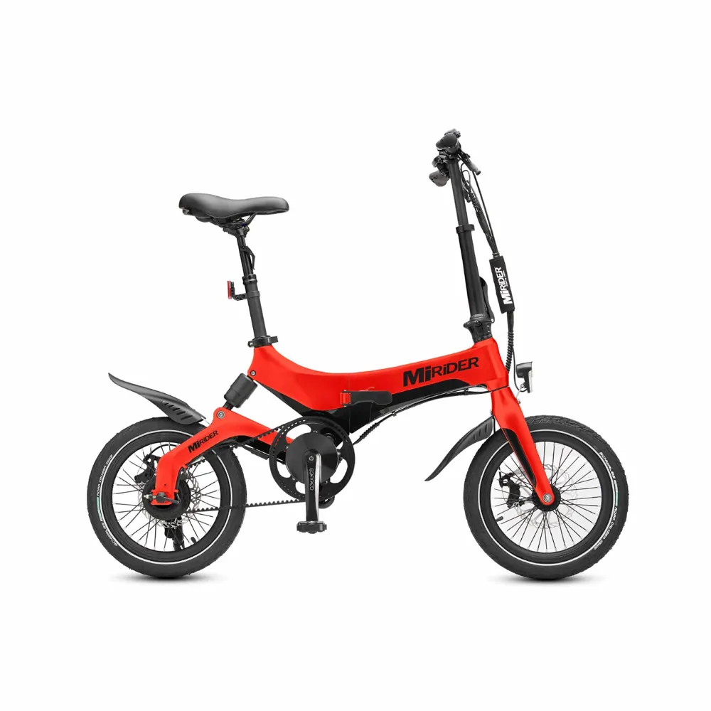uPRISE Bikes Mirider GB3 16w 3 Speed 2025 Folding Electric Bike - Eclipse Red | Price match, 365 day return s, 18-Month Warranty, Finance Available & Free UK Delivery