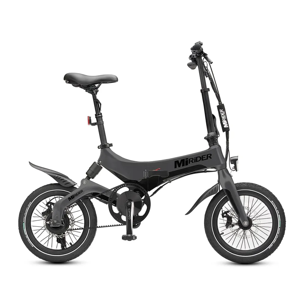 uPRISE Bikes Mirider GB3 16w 3 Speed 2025 Folding Electric Bike - Onyx Grey | Price match, 365 day return s, 18-Month Warranty, Finance Available & Free UK Delivery